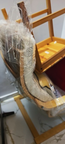 Al Masiaf, Furniture, SAR 1200,  L-shape With Dining Table+ 4 Chairs+ Relaxing Chair