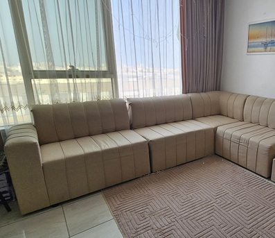 Al Jubail Al Balad, Furniture, SAR 300,  Neat And Clean Sofa