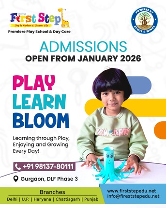 Gurugram, Education, Best Preschool Franchise | Discover First Step