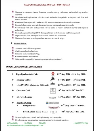 Dammam, Job Seekers, Looking For Cost Controller / AR Role Job Riyadh, Dammam & Jeddah Saudi Arabia