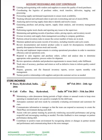 Dammam, Job Seekers, Looking For Cost Controller / AR Role Job Riyadh, Dammam & Jeddah Saudi Arabia
