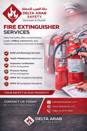 Dammam, Technical, Refilling And Maintenance Of Fire Extinguisher Services In Dammam And Riyadh.