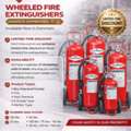 150 LBS, Amerex, Aramco Approved, UL Listed Wheeled Fire Extinguisher Available In Dammam