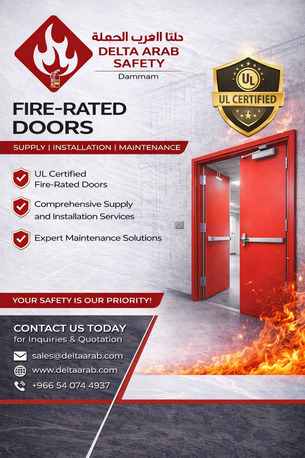 Dammam, Technical, UL Listed, Fire Rated Door, Supply, Installation And Maintenance Services In Dammam