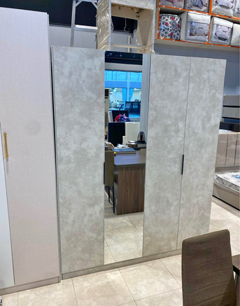 Jeddah, Furniture, SAR 650,  🌟 Affordable 4 Door Wardrobe &ndash; Modern Design & Spacious Storage 🌟
