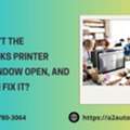 QuickBooks Printer Setup Not Opening Fix Guide