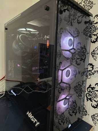 Al Rawdah, Computers, SAR 2800,  Gaming PC + LG Monitor &ndash; Full Setup SR2800