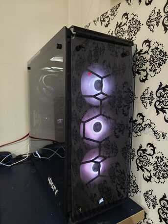 Al Rawdah, Computers, SAR 2800,  Gaming PC + LG Monitor &ndash; Full Setup SR2800