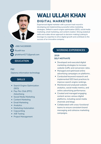 Riyadh, Job Seekers, Digital Marketing