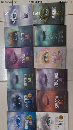Dammam, Books, SAR 300,  Shatter Me Series