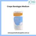 Buy Crepe Bandages Medium - Joya Medical Supplies | Australia