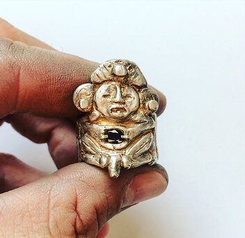 New York, Jewelry, USD 500,  Mens Sterling Silver Skull Jewelry By Lugdun Artisans &ndash; Bold Handmade Designs