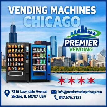 Chicago, Food & Drink, Top Service Options For Vending Machines Chicago Businesses Need