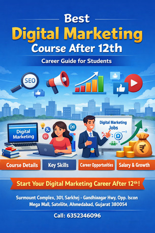 Ahmedabad, Training, Best Digital Marketing Course After 12th &ndash; Career Guide For Students