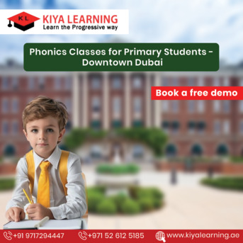 Dubai, Lessons Offered, Phonics Classes For Primary Students - Downtown Dubai