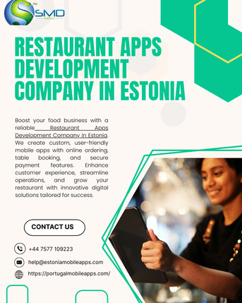 Tallinn, Mobile Apps, Top Restaurant Apps Development Company In Estonia