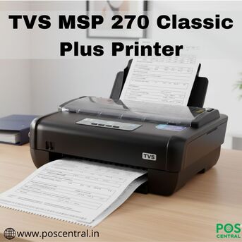Noida, Computers, INR 11499,  Where Can I Buy TVS MSP 270 Classic Plus Dot Matrix Printer With USB & Parallel