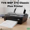 INR 11499,  Where Can I Buy TVS MSP 270 Classic Plus Dot Matrix Printer With USB & Parallel