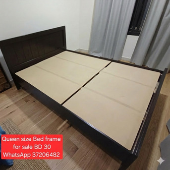East Riffa, Furniture, BHD 30,  ✅️ Queen Size Bed Frame For Sale In Good Condition With Delivery