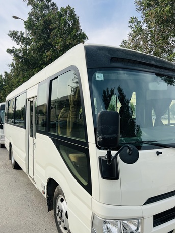 Jubail, Passenger Transport, 2020,2021 Model Coster ,11seat Carnival Van Transportation