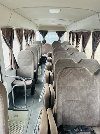 Jubail, Passenger Transport, 2020,2021 Model Coster ,11seat Carnival Van Transportation