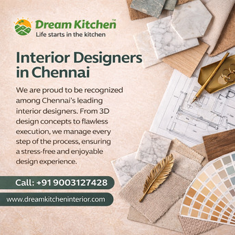 Chennai, Interior Design, Interior Designers In Chennai For Beautiful And Functional Living Spaces By Dream Kitchen