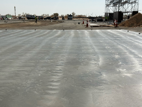 Al Olaya, Construction, Concrete Finshing , Stamped Concrete Screed Concrete Epoxy Flooring