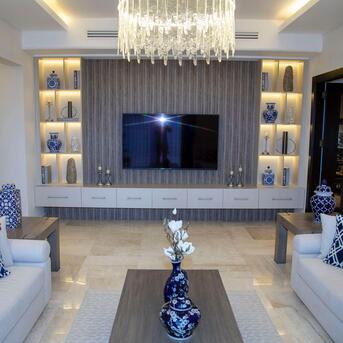 Amman, Apartments/Houses, JOD 18000/year,  Furnished,  3 BR,  235 Sq. Meter,  Ground Floor Apartment For Rent In Deir Ghubar