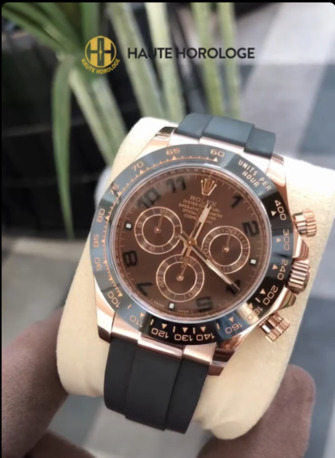 International City, Watches, AED 25000,  Rolex Daytona 116515LN Everose Gold Chocolate Dial