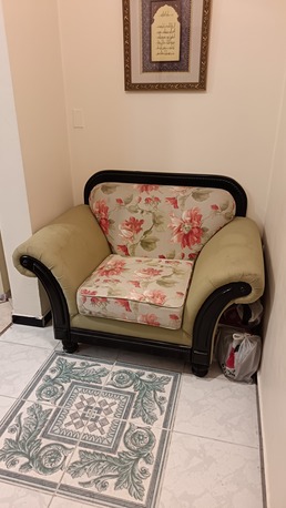 Khobar, Furniture, SAR 800,  Velvet Green Sofa Set