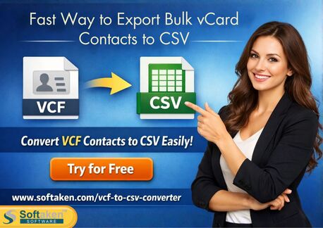 New York, Computer, Fast Way To Export Bulk VCard Contacts To CSV