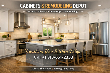 Tampa Bay, Construction, Custom Cabinets & Home Remodeling Experts
