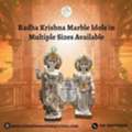 INR 25000,  Radha Krishna Marble Idols In Multiple Sizes Available