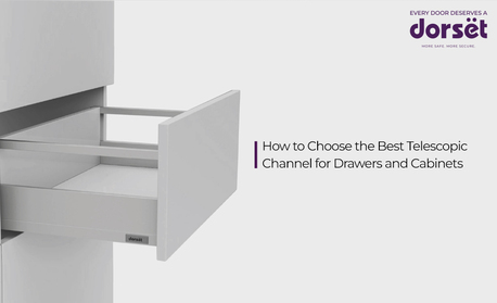 Gurugram, Furniture, Dorset Telescopic Channel For Smooth Drawer Performance