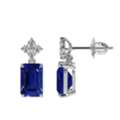 USD 7984,  Beautiful Natural Blue Sapphire Stud Earrings 2.30cttw