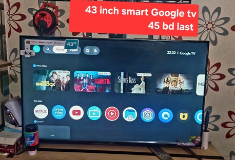 Manama, Electronics, BHD 45,  Same As New Ikon 43 Inch Google Tv 45 Bd Last Msg 3670 8372 Wts Ap