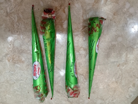 Al Sanabel, Perfumes & Fragrances, SAR 8,  Mehndi Ke Rang Ke Bina Toh Eid Berang Hai Karachi Mehndi Cones Available
