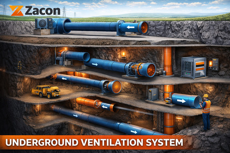 Toronto, Heavy Equipment, CAD 1000,  Underground Ventilation System: 5 Key Planning Tips