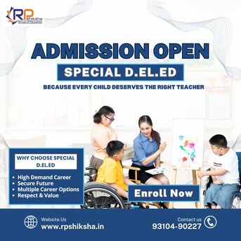 New Delhi, Education, Admission Open SPECIAL D.EL.ED