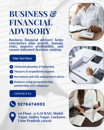Lucknow, Accounting, Business Growth With Financial Advisory Experts