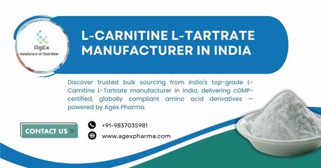 Mumbai, Health & Beauty Items, Find Trusted L-Carnitine L-Tartrate Manufacturer In India