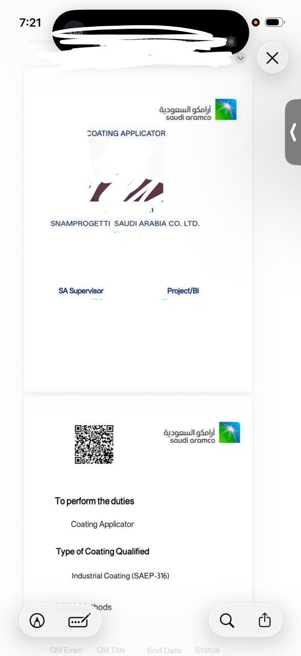 Jubail, Jobs, URGENT REQUIREMENT - ARAMCO APPROVED COATING APPLICATOR