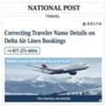 Delta Airlines Customer Support For Quick Name Correction
