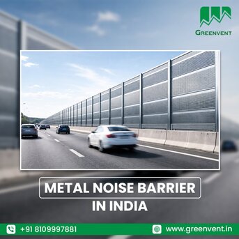 Noida, Technical, Metal Noise Barrier In India For Durable Sound Protection