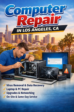 Los Angeles, Computer, Your Local Experts For Computer Repair In Los Angeles, CA