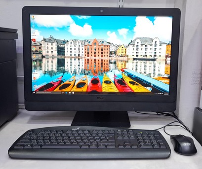 Manama, Computers, BHD 75,  DELL Core I7 All In One Computer 8GB RAM + 256GB SSD 24" Full HD Display Ready Win 10 Pro