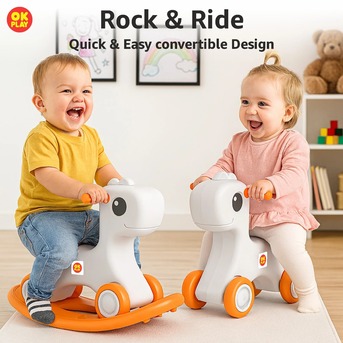 Mumbai, Toys & Games, INR 1699,  Durable Kids Rocker For Fun Play | Ok Play India