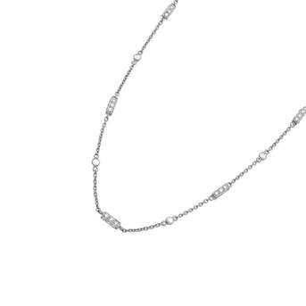 New York, Business, Buy 18 Karat White Gold Chain For Spring Season Luxury Style