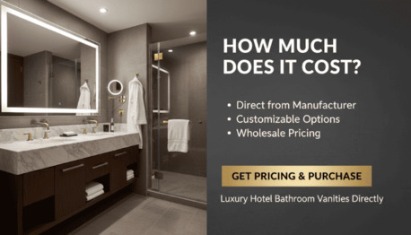 New York, Furniture, How Much Does It Cost? Purchase Luxury Hotel Bathroom Vanities Directly