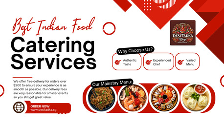 Singapore, Catering, Desi Tadka Indian Home Catering Service In Singapore East